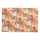 Housse D'oreillers Motif coloré Paisley (Dos)