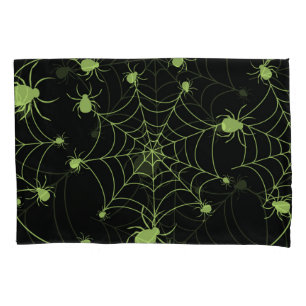 Housse D'oreillers Motif créatif Halloween Spider Net