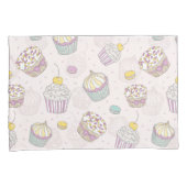 Housse D'oreillers Motif Cupcake (devant-Droit)