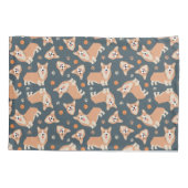 Housse D'oreillers Motif Cute Corgi (Dos)