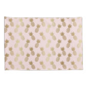 Housse D'oreillers Motif d'ananas (Dos-Droit)