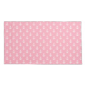 Housse D'oreillers Motif d'Ancres roses (Dos)