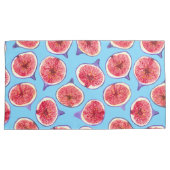 Housse D'oreillers Motif d'aquarelle des tranches de fibres (devant-Droit)