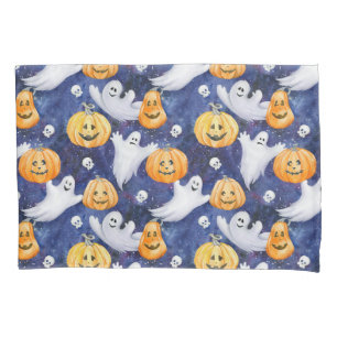 Housse D'oreillers Motif d'aquarelle Halloween
