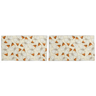Housse D'oreillers Motif d'aquarelle papillons