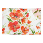 Housse D'oreillers Motif d'aquarelle pour pâtés orange doux (Dos)