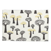 Housse D'oreillers Motif d'arbre de baobab lunaire (Dos)