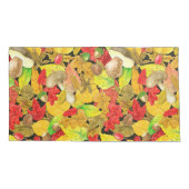 Housse D'oreillers Motif d'automne aquarelle (Dos-gauche)