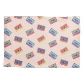 Housse D'oreillers Motif de bande audio Retro Neon (Dos-gauche)