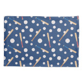 Housse D'oreillers Motif de baseball et de bats (Dos)