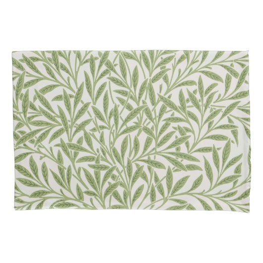 Housse D'oreillers Motif de branches feuillues vertes (devant-gauche)