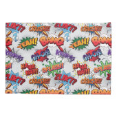 Housse D'oreillers Motif de bulle Superhero (Dos-gauche)