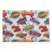 Housse D'oreillers Motif de bulle Superhero (Dos-Droit)