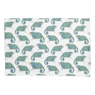 Housse D'oreillers Motif de caméléon
