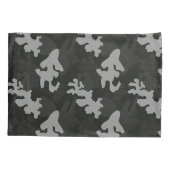 Housse D'oreillers Motif de camouflage noir (Dos-gauche)