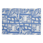 Housse D'oreillers Motif de carte de circuit (Dos)