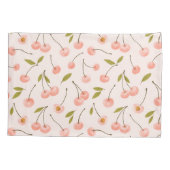 Housse D'oreillers Motif de cerise aquarelle (Dos)