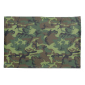 HOUSSE D'OREILLERS MOTIF DE CHASSE CAMOFLAGE (Dos)