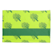 Housse D'oreillers Motif de chênes verts (Dos)