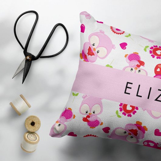 Housse D'oreillers Motif De Chouettes, Chouettes Mignonnes, Chouettes