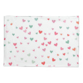 Housse D'oreillers Motif de coeur (Dos)