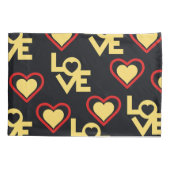 Housse D'oreillers Motif de coeur (Dos)