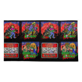 Housse D'oreillers Motif de dessin animé Zombie (Dos)