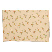 Motif de dinosaures jaune rayé rouge