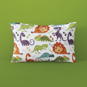 Housse D'oreillers Motif de dinosaures mignons Chambre de garçons din