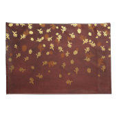 Housse D'oreillers Motif de feuille d'or d'automne (Dos-Droit)