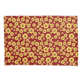 Housse D'oreillers Motif de fleur jaune | Motif de marguerite jaune