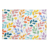 Housse D'oreillers Motif de fleurs (Dos)