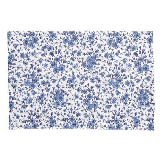 Housse D'oreillers Motif de fleurs (devant)