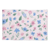 Housse D'oreillers Motif de fleurs (Dos)