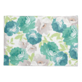 Housse D'oreillers Motif de fleurs (Dos)