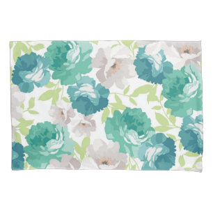 Housse D'oreillers Motif de fleurs