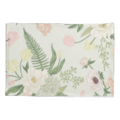 Housse D'oreillers Motif de fleurs (Dos)