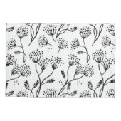 Housse D'oreillers Motif de fleurs (Dos)
