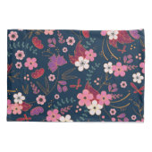 Housse D'oreillers Motif de fleurs (Dos)