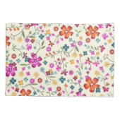 Housse D'oreillers Motif de fleurs (Dos)