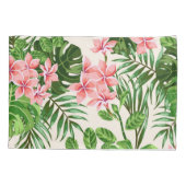 Housse D'oreillers Motif de fleurs (Dos)