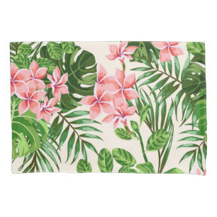Housse D'oreillers Motif de fleurs
