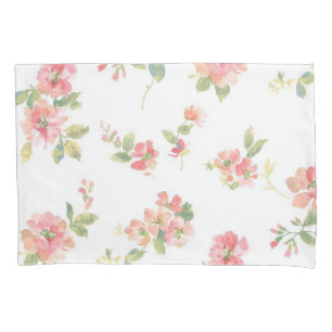 Housse D'oreillers Motif de fleurs