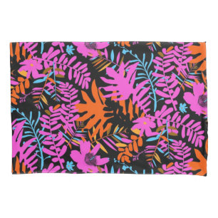 Housse D'oreillers Motif de fleurs