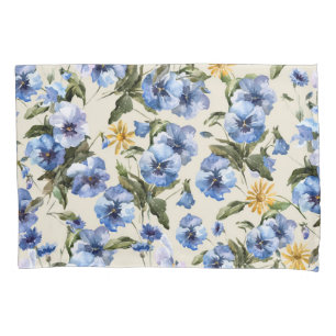 Housse D'oreillers Motif de fleurs