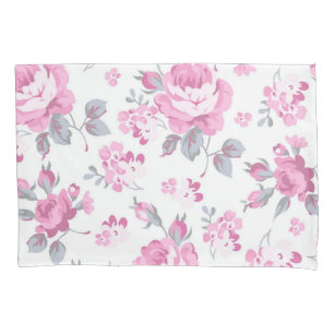 Housse D'oreillers Motif de fleurs