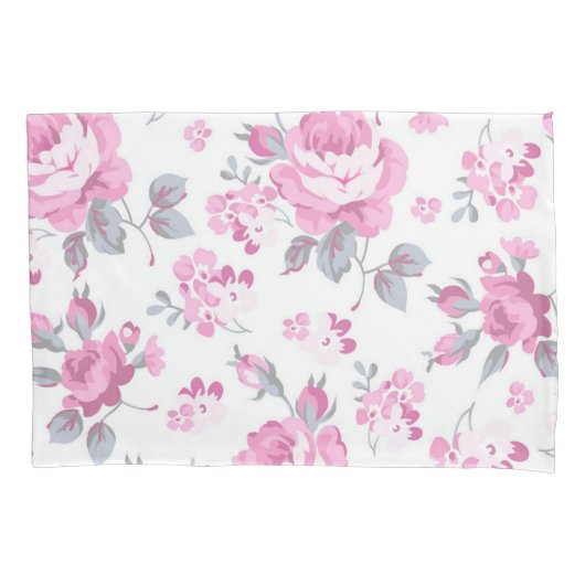 Housse D'oreillers Motif de fleurs (devant)