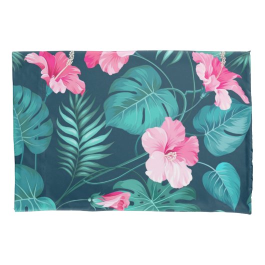 Housse D'oreillers Motif de fleurs (devant)