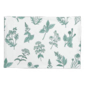 Housse D'oreillers Motif de fleurs (Dos)