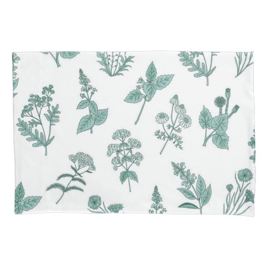 Housse D'oreillers Motif de fleurs (devant)